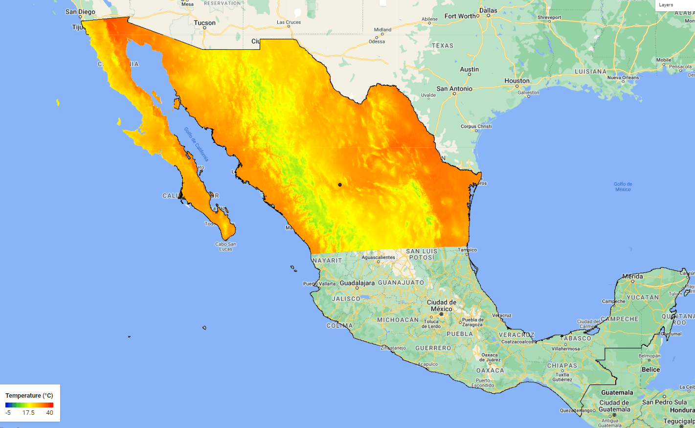 Descargar datos de reanálisis en Excel desde GEE para estimar la Evapotranspiración de referencia.